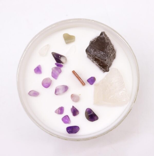 Velas de Cristal de Chakra  - Chakra de la Corona - Imagen 2