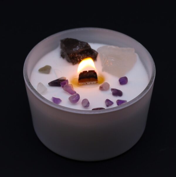 Velas de Cristal de Chakra  - Chakra de la Corona - Imagen 4