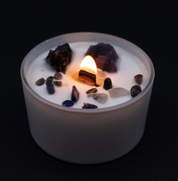 Velas de Cristal de Chakra  -Chakra del plexo solar - Imagen 4