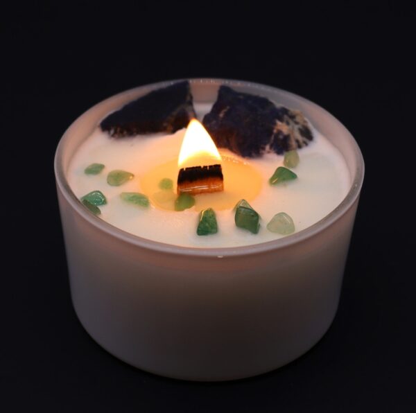 Velas de Cristal de Chakra  - Chakra de la garganta - Imagen 4