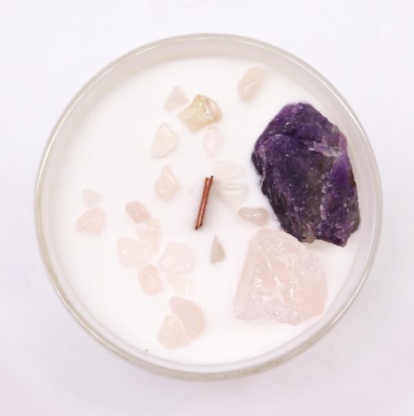 Velas de Cristal de Chakra  - Chakra del tercer ojo - Imagen 2