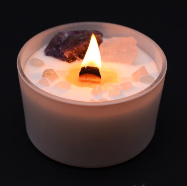 Velas de Cristal de Chakra  - Chakra del tercer ojo - Imagen 4
