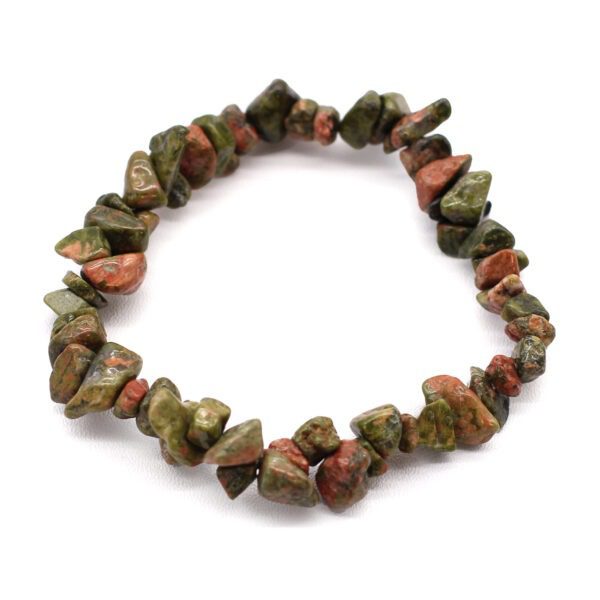 Pulsera de Piedras Preciosas - Jaspe verde