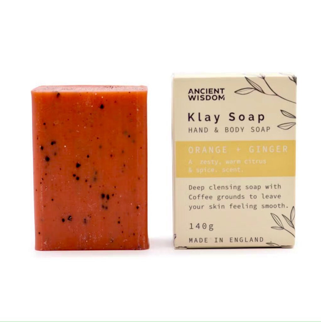Jabón de Arcilla, Naranja yJengibre