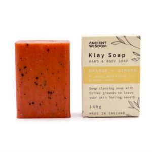 Jabón de Arcilla, Naranja yJengibre
